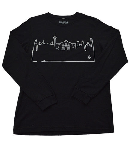 SAN ANTONIO • Grey on Black