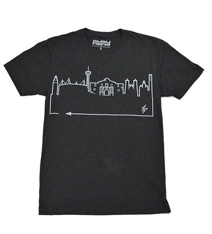 SAN ANTONIO • Grey on Black
