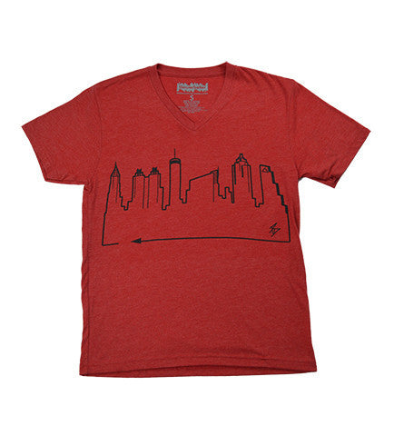 ATLANTA • Black on Red