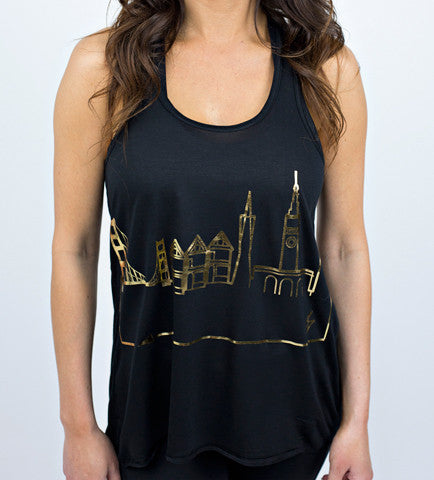 SAN FRANCISCO • Gold Foil on Black