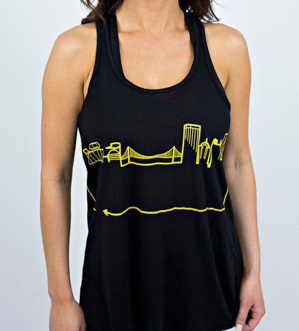 PITTSBURGH • Yellow on Black