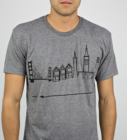 SAN FRANCISCO • Black on Grey