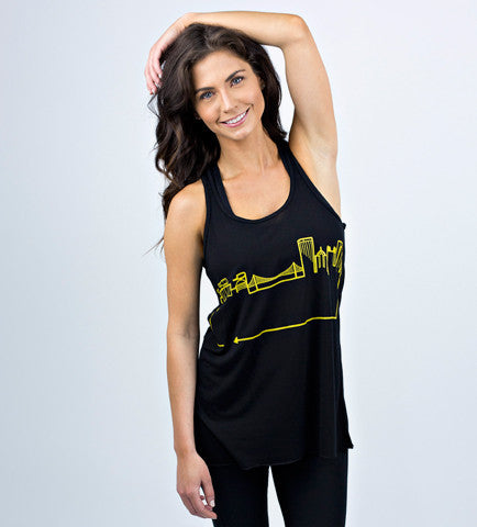 PITTSBURGH • Yellow on Black