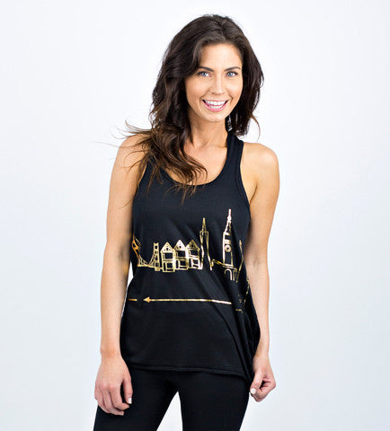 SAN FRANCISCO • Gold Foil on Black