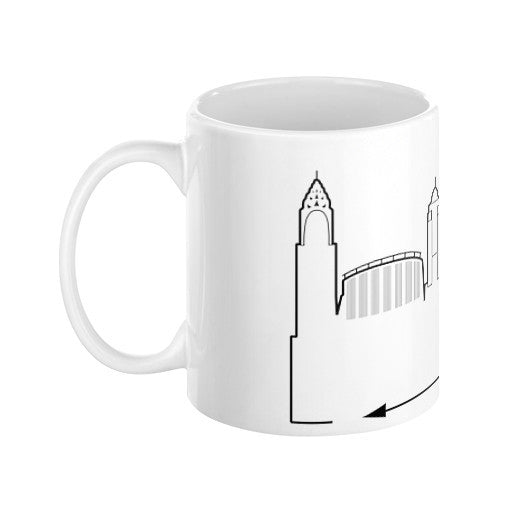 New York City Skyline Coffee Mug 11oz - OutlineTheSky