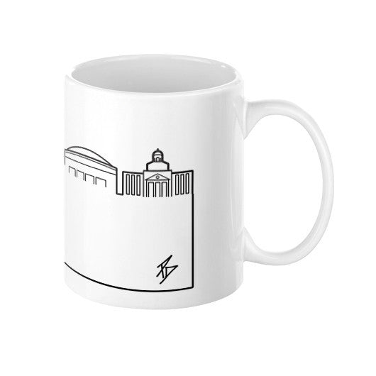 Waco Skyline Coffee Mug 11oz - OutlineTheSky